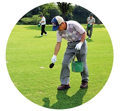 ゴルフボランティアのイメージ写真